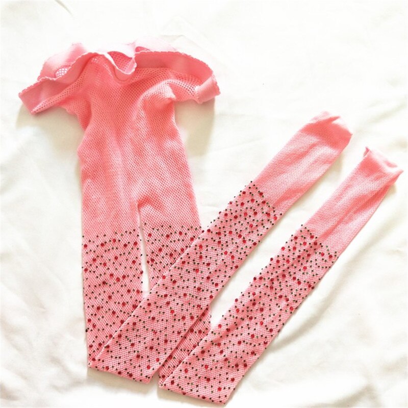 Baby panty's kinderen glanzende strass meisjes panty's kinderen mesh visnet beddengoed visnet panty's kousen