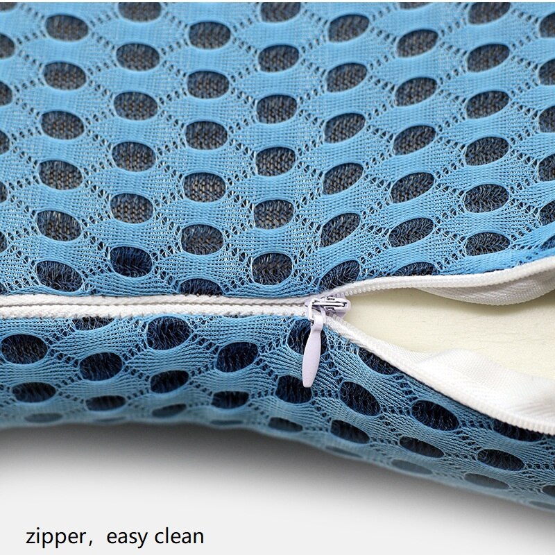 3D Memory Foam waist cushion Pillow Lumbar Support Pillow Car Seat Protect Spine Vertebral Low Back Cushion Bed Sleeping Pillow