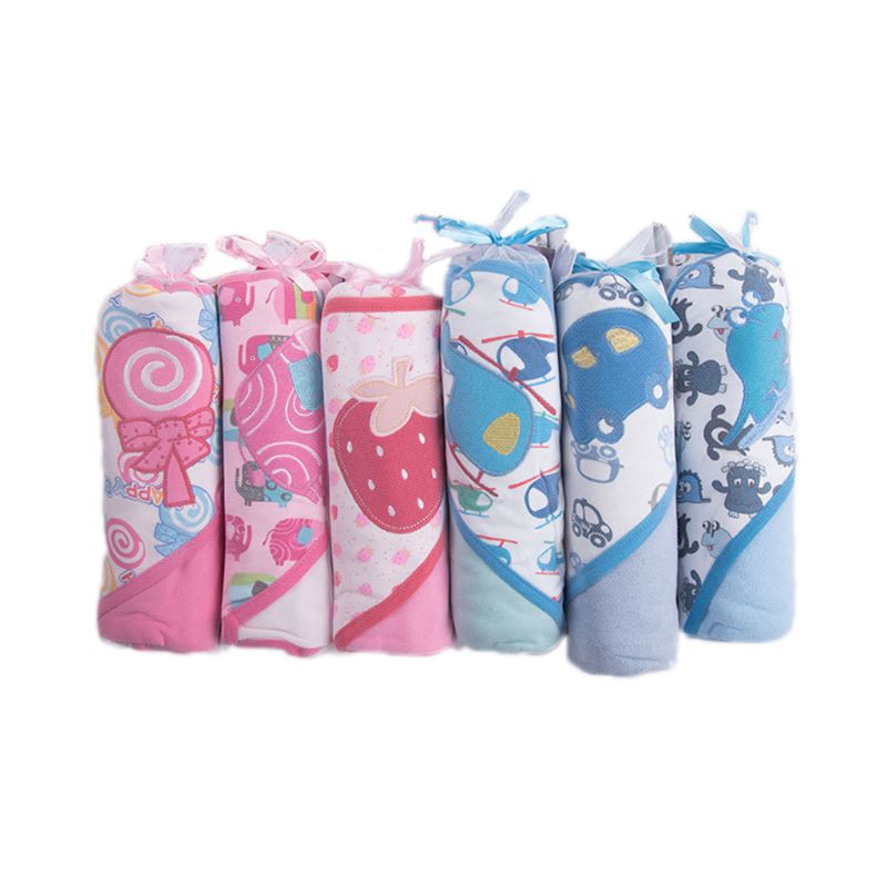 1 set van 3 baby bad handdoeken. Katoen warm dekbed, twee modellen voor mannen en vrouwen DXAD