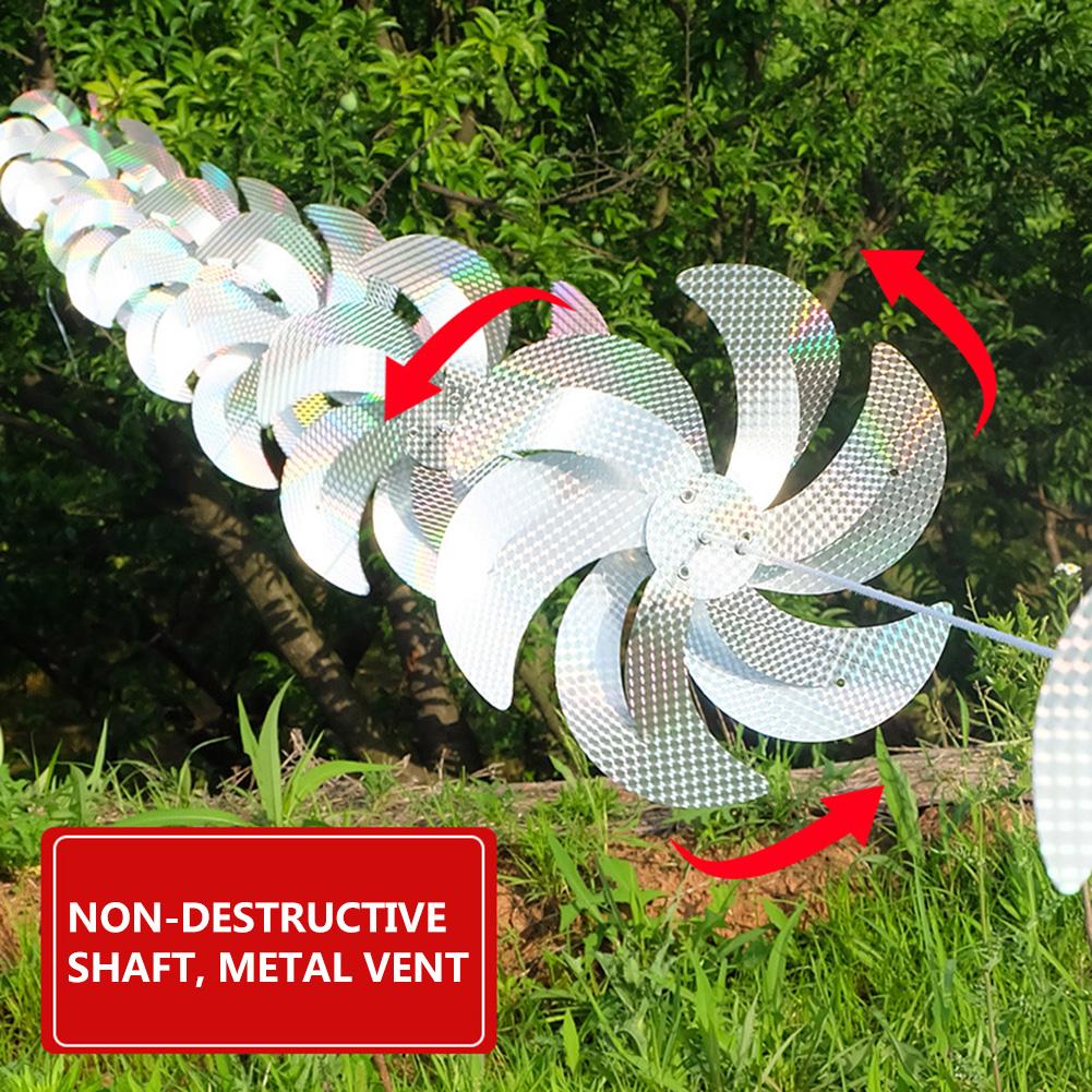 Bird Repellent Windmill Durable Beautiful Reflecti... – Grandado