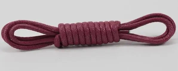 2 pares de cordones redondos finos encerados, cordones de zapatos de cuero, cordones de zapatos Unisex para botas y zapatos, 100cm/120cm/140cm/160cm