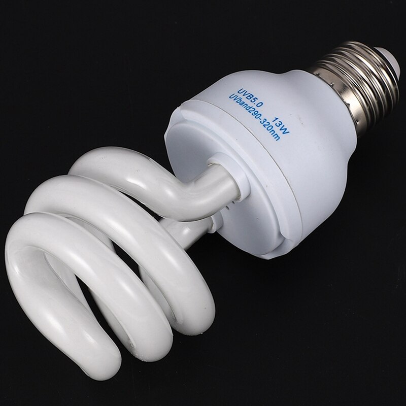 Lampe Uv pour Reptile 13W, 2 pièces, Uvb, Terrarium, tortue, serpent, animal domestique, ampoule chauffante, 220V-240V(Uvb5.0 et Uvb10.0)