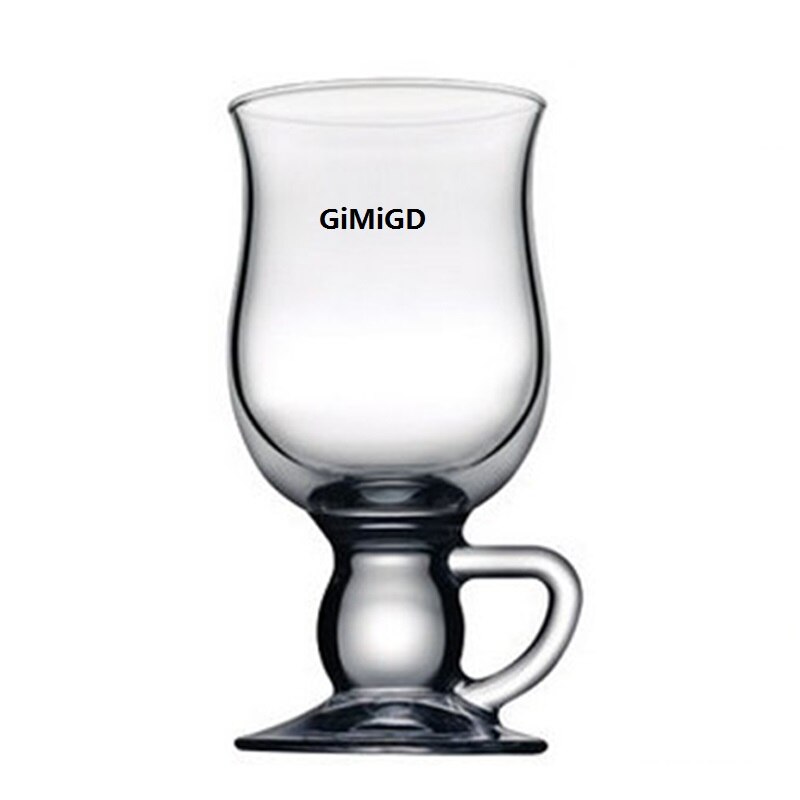 Coffee Cup Glass, Irish Tea Cup Drinking Cup, Special Short Foot Cup, Imported from Turkey