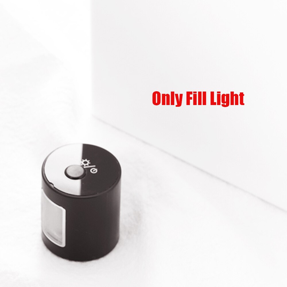 ROCK Mini Wireless Bluetooth Selfie Stick with Fill Light Portable Extendable Handheld Selfie Sticks for Phone IOS Android: Only Fill Light