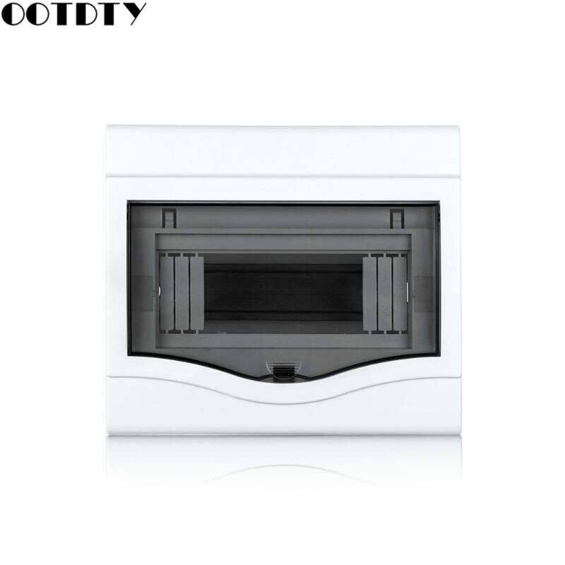 Plastic Electrical Distribution Box Home Lighting Box for 2-4/5-8/9-12 Ways Surface Mounted Circuit Breaker: 2
