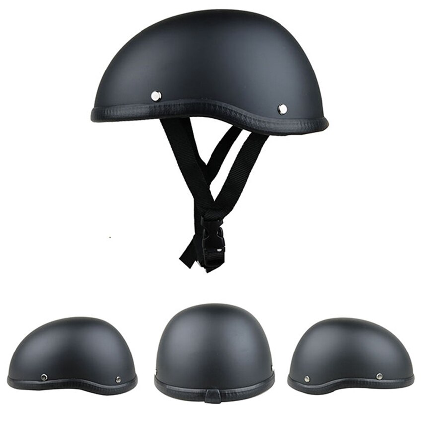 Betrouwbare Duurzaam Veilig Helm Vintage Snelsluiting Abs Open Gezicht Half Helm Voor Mountainbike Motorfiets Accessoires