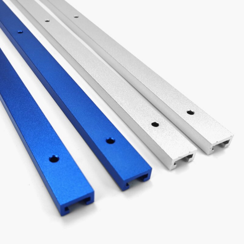 T-slot Miter Track Jig T Screw Fixture Slot 19x9.5mm Table Saw Router Table 300-600MM Chute Rail Woodworking Tool