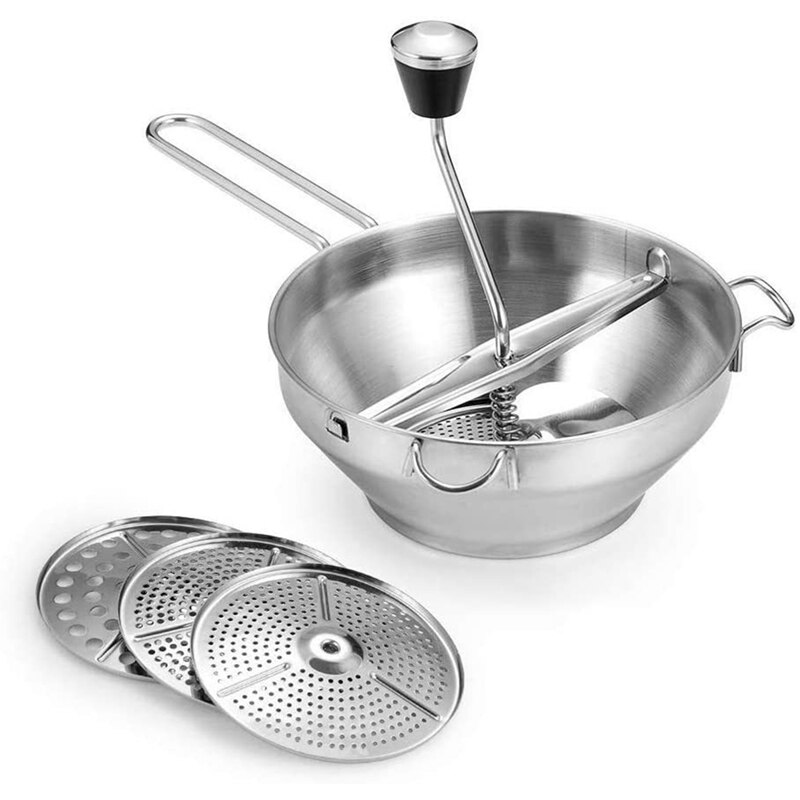Mélangeur alimentaire, barre de brassage, broyeur de confiture, presse à pommes de terre, presse à viande, broyeur de légumes et de fruits, outil de cuisine: Default Title
