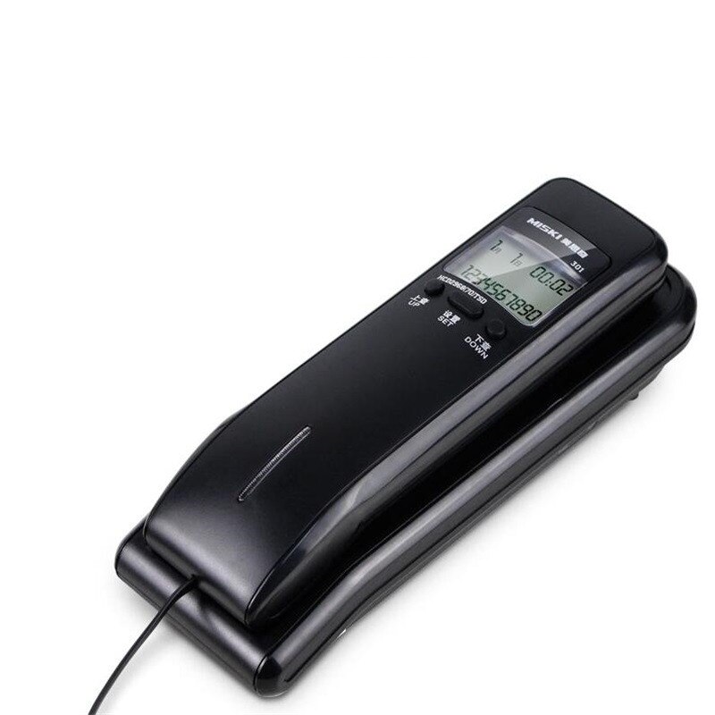 Wandmontage Wired Snoer Telefoon Desktop Telefoon Kantoor Vaste Home Vaste Telefoon Caller Id: 3