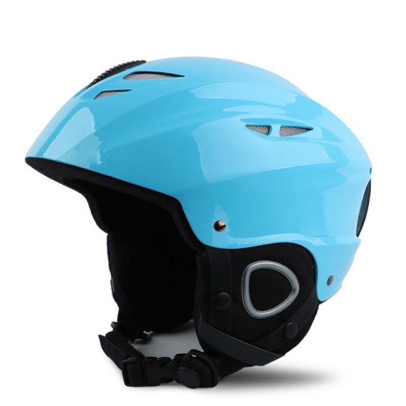 Professionele Ce-certificering Volwassen Ski Helm Man Vrouwen Schaatsen Skateboard Snowboard Sport Helmen: light blue / L