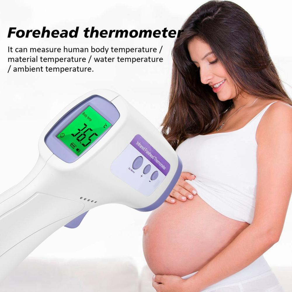 Non-Contact Ir Termometer Digitale Infrarood Voorhoofd Thermometer Digitale Termometro Infrarojo Digitale Adulto Thermometre Voor Baby