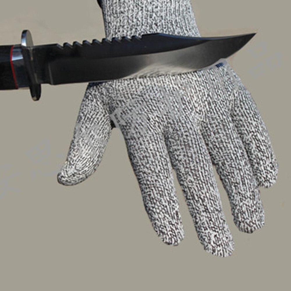 Werkveiligheid snijbestendige handschoenen, roestvrij staaldraad, metalen gaas, slagershandschoenen, anti-snijbescherming, ademend