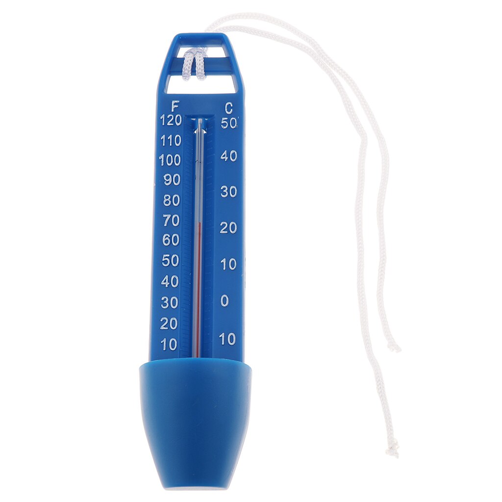 Bassengtermometer flytende temperaturmåleverktøy for svømmebasseng babybasseng boblebad , 4 x 3 x 17cm