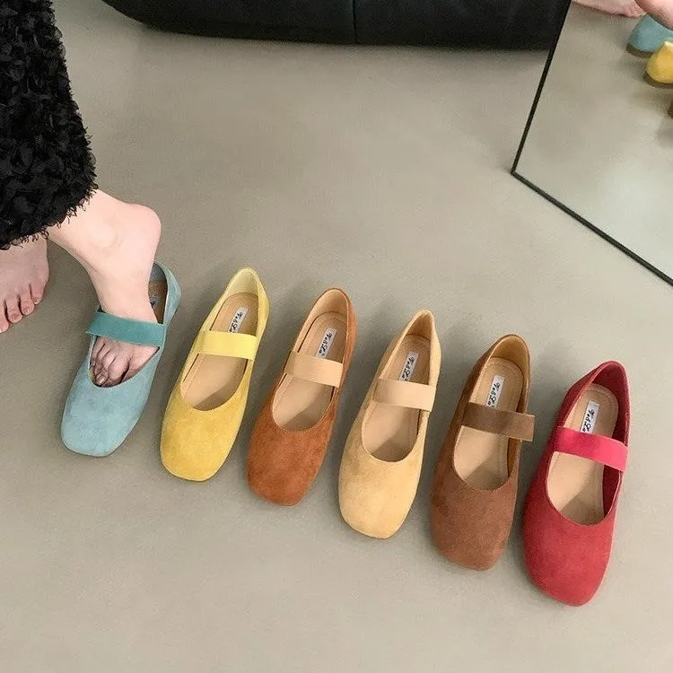 Appartamenti Scarpe da donna Autunno Morbido Casual Scarpe basse da donna di marca Accogliente Walking sandali eleganti in tinta unita Mujer Elegante 2024 Nuovo