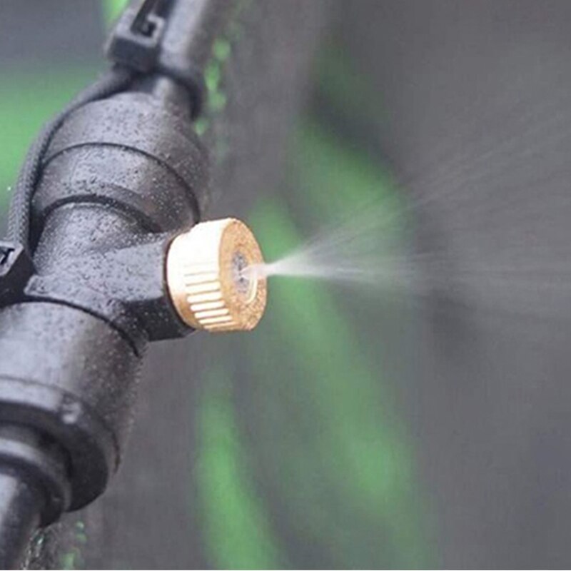 Mist Cooling System Portable Outdoor Garden/Patio Cooling System Cool System For Lawn Greenhouse Irrigation System 12M