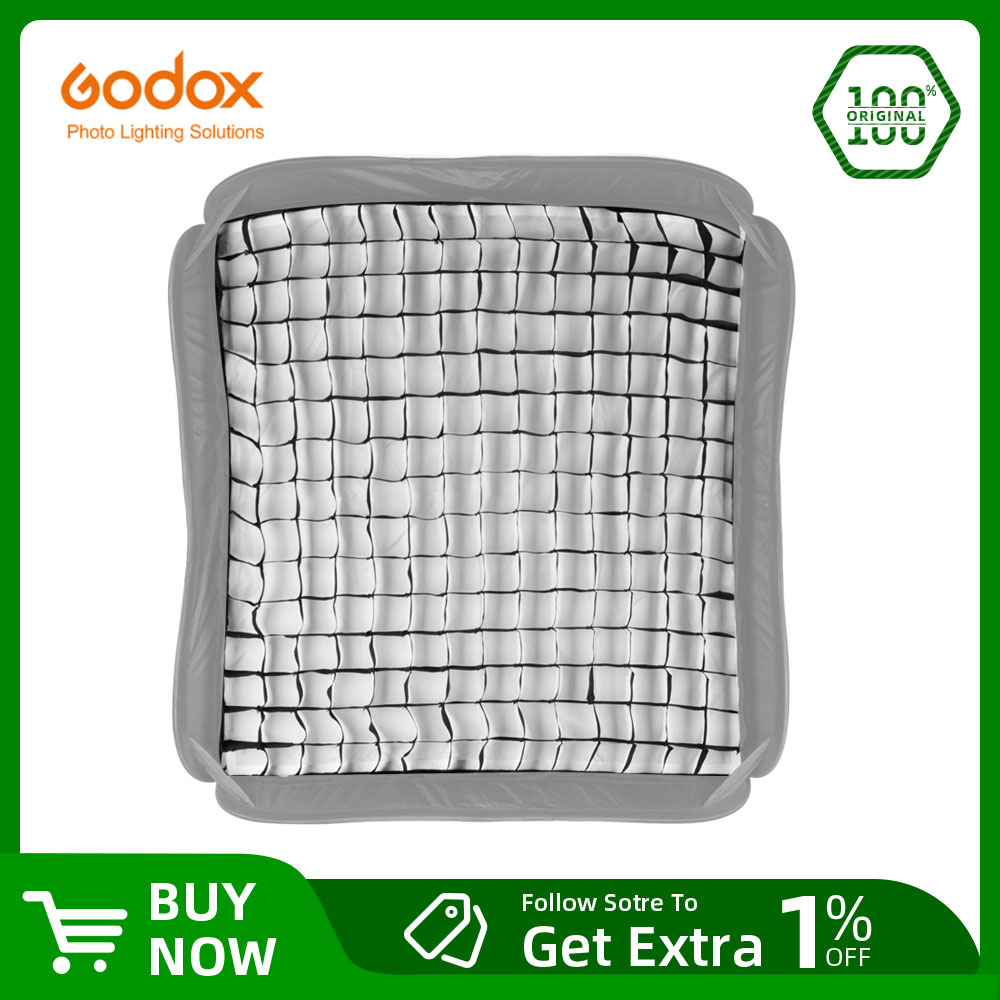 Godox S-typ Softbox 60x60cm Netz tragbar 60x60cm 24 "x 24" foto Softbox Bienenwabe Netz für Studio Srobe Blitz Licht (Netz Nur)