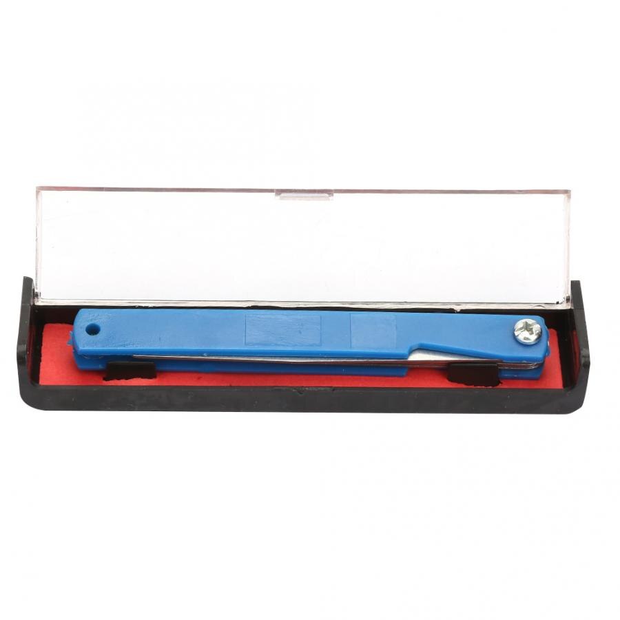 10 unids/caja 100mm * 10 DE ACERO INOXIDABLE Feeler Gauge brecha diámetro interior de 0,10-1,00mm de inspección calibre