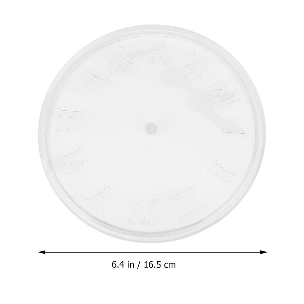 DIY Clock Silicone Mold Casting Tools Handmade Arabic Roman Numerals Clock Model Crafts Making Decoration Tool