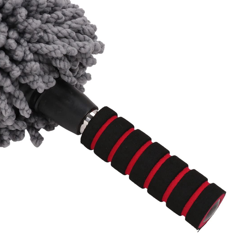 Auto Stof En Thuis Microfiber Multipurpose Plumeau Extension Pole Stofdoek Wasstraat Grijs Plastic Cleaning Duster