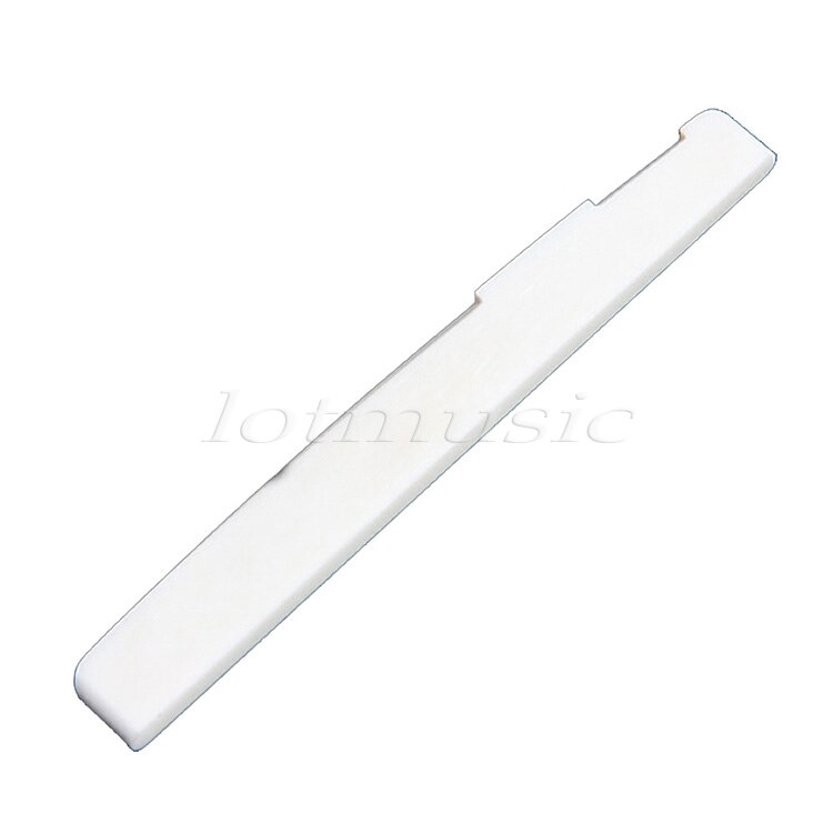 10 stk kvægben sadel kompenseret for folkemusik akustisk guitar sadel 72 x 3 x 9mm