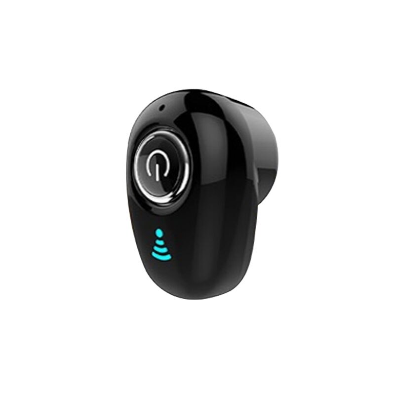 S650 Mini kabellos Bluetooth Kopfhörer Freihändig in-Ohr Stereo Headset mit Mic Unsichtbare Ohrhörer Kopfhörer für xiaomi iPhone xr: Schwarz
