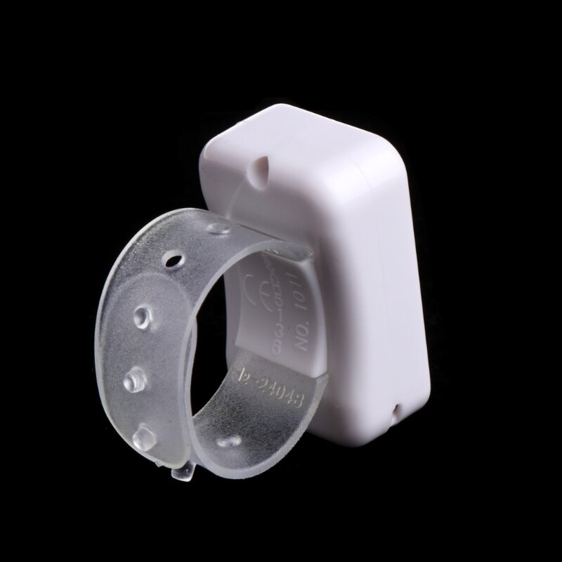 Digital For Golf Sport Finger Hand Held Ring Tally Counter w/ Clock Time LCD Screen Display 5 Digit Small Digit Counters