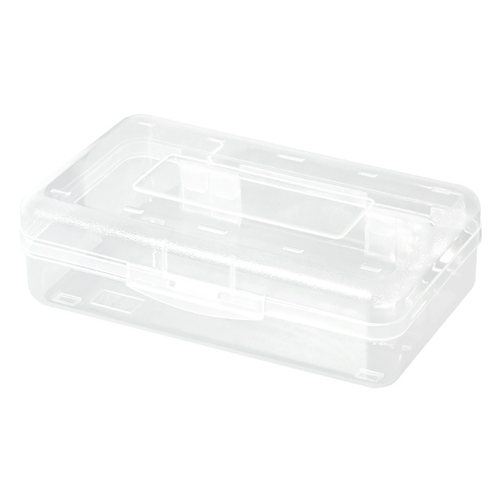 Plastic Transparent Pencil Case Large Capacity Multifunctional Student Stationery Storage Box Student Pencil Case
