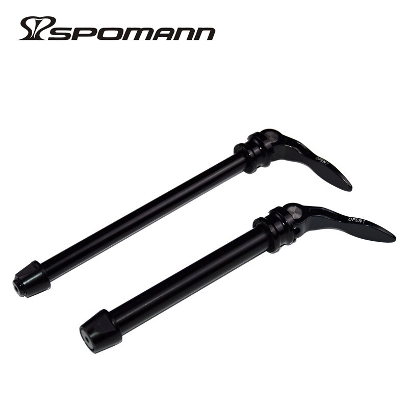 Newest aluminium alloy Mountain bike quick release QR 12mm rear thru axle MTB bicycle skewers use for Thru Axle frame Free ship: front and rear set