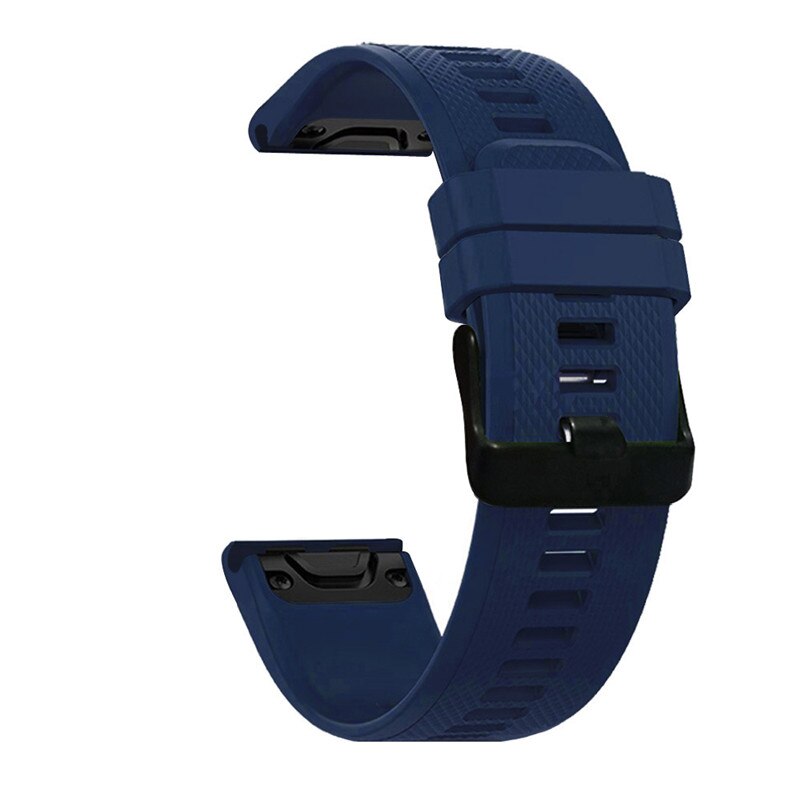 3in1 Band For Garmin Instinct 2 Instinct2 Smartwatch Strap Silicone Quick Easyfit Sport Wristband Belt Bracelet Screen Protector: dark blue / Instinct 2