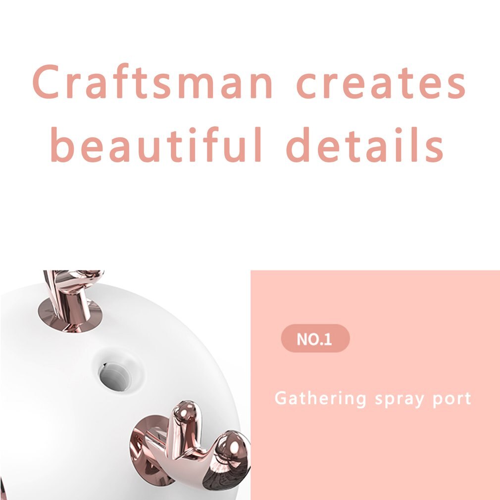 300ml Usb Ultrasonic Air Humidifier Aroma Essential Oil Diffuser Pet Aromatheraphy Humidifier With Romantic Light For Home