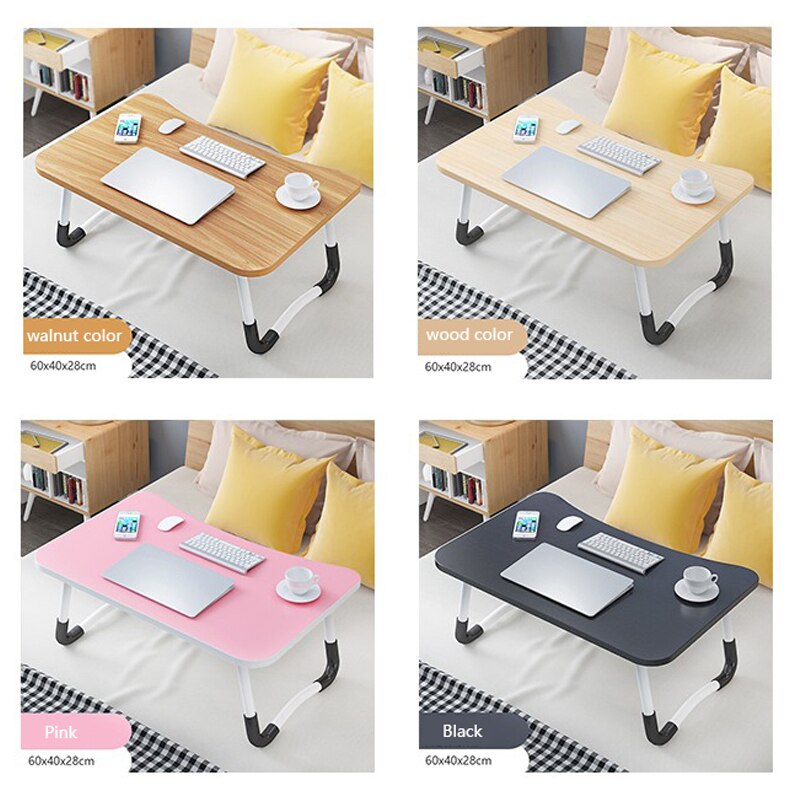 Laptop Bureau Bed Slaapzaal Tafel Opvouwbare Kleine Tafel Slaapkamer Bureau Laptop Stand Sofa Bureau Student Bureau Xh