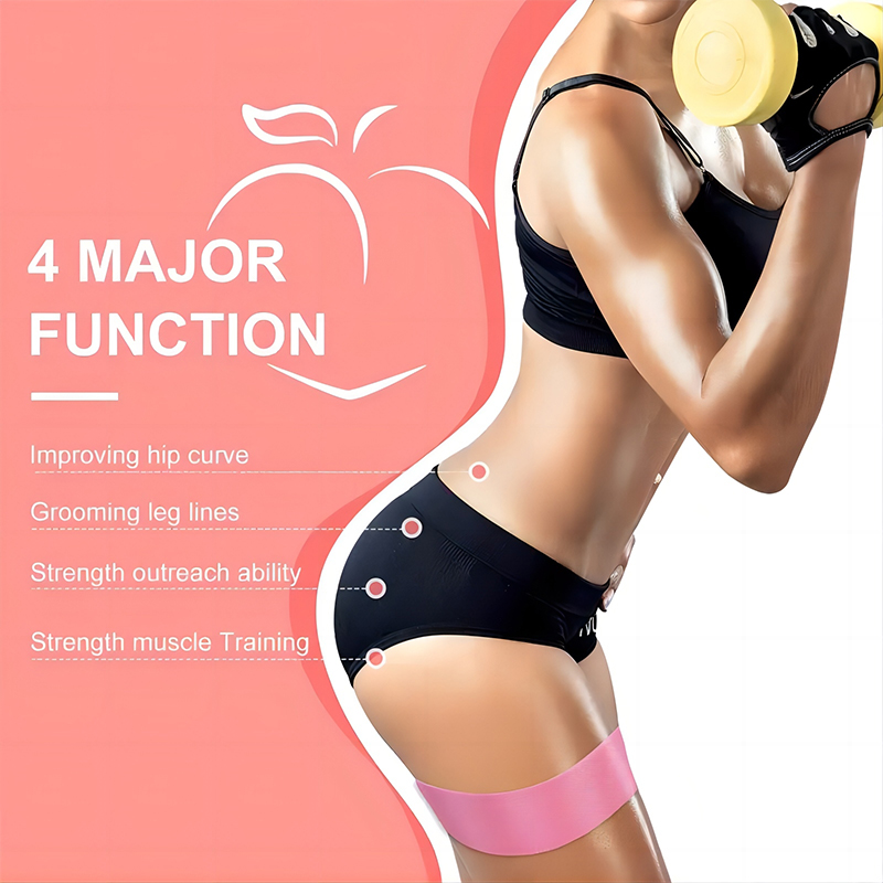 Elastische Bänder Fitness Widerstand Bands Yoga Pilates Hüfte Kreis Expander Bands Fitnessstudio Ausbildung Hause trainieren Ausrügestochen