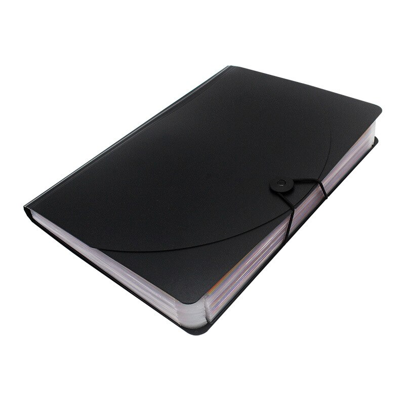 Color A4 Multilayer Folder Large-Volume 24-Layer File Holder Office Documents Information Classified Packet Students Paper Bag