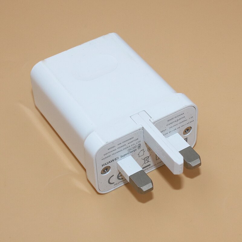 10V 4A Huawei Schnelle Ladegerät Aufzurüsten EU/US/UK Stecker Adapter 100CM 5A Typ C Kabel für P40 P30 P20 Pro Mate 40 30 20 Ehre 30 V9: UK Charger Only
