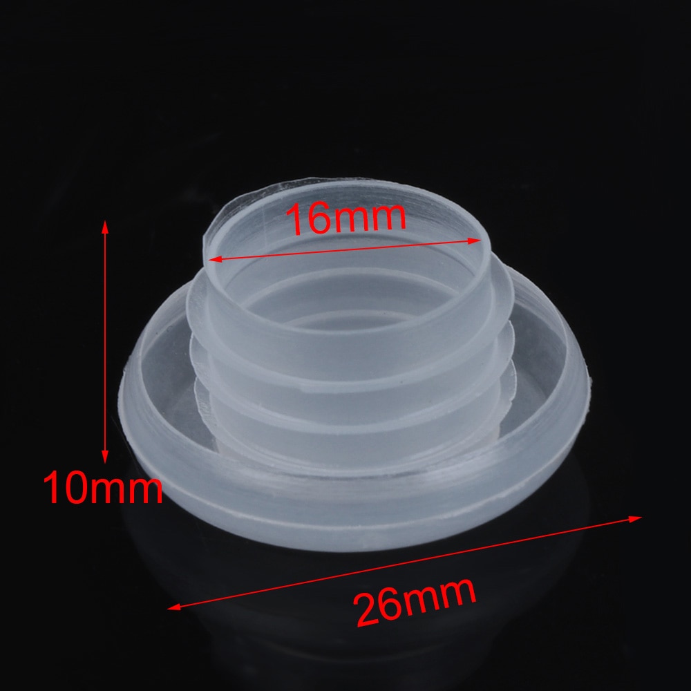 Tapón para botella de cerveza, tapón de plástico para cerveza casera, herramienta de cocina y Bar, sellador de vidrio, desechable, 10 Uds.