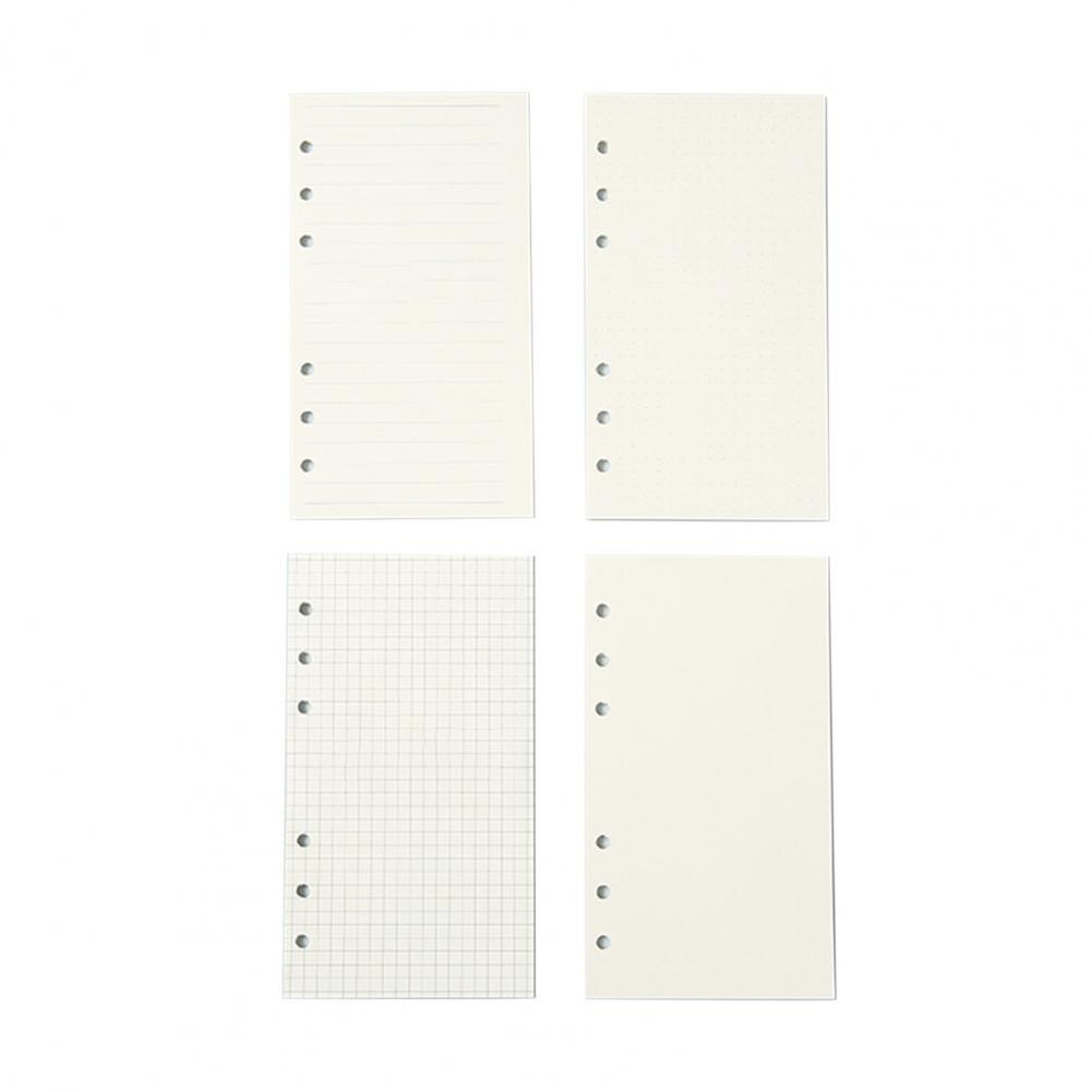 Smooth Writing Note Book Decorative Rectangular Hard to Fade Eye-catching Diary Notebook for Classroom : White