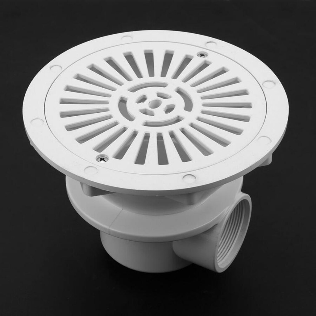 Swimming Pool Main Drain Floor Drain 1.5'' Water Inlet Draining Accessories