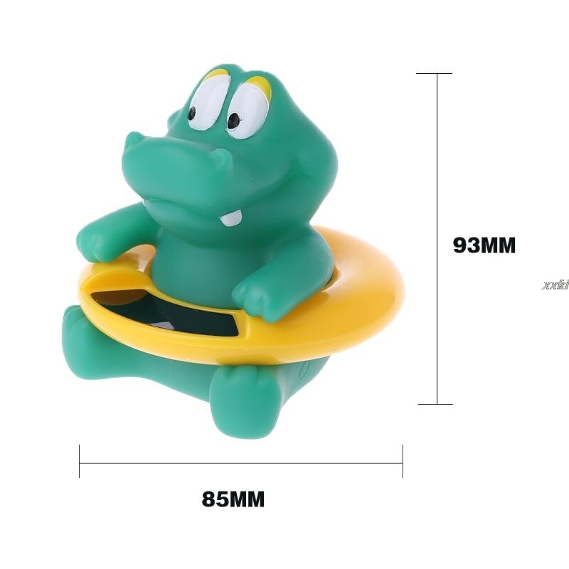 Schattige Baby Krokodil Baby Bad Tub Thermometer Watertemperatuur Tester Toy BSN