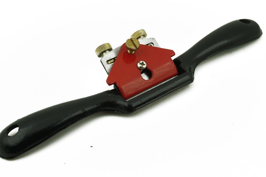 215mm*44mm Cutting Edge Metal Wood Shaping Woodworker Iron Spoke Shave Plane