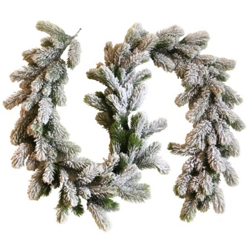 Seasonal Artificial Christmas Garland Pine Cypress Greenery Garland Outdoor Winter Decor