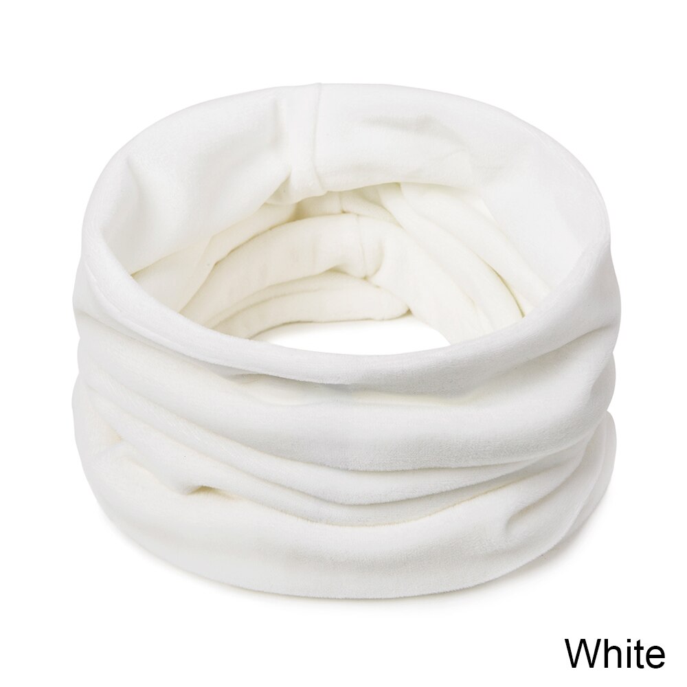 Gruppe hoppe kvinders efterår vinter tørklæde afslappet ring strikket ring tørklæde til mænd ensfarvet blød hals tørklæde halstørklæde