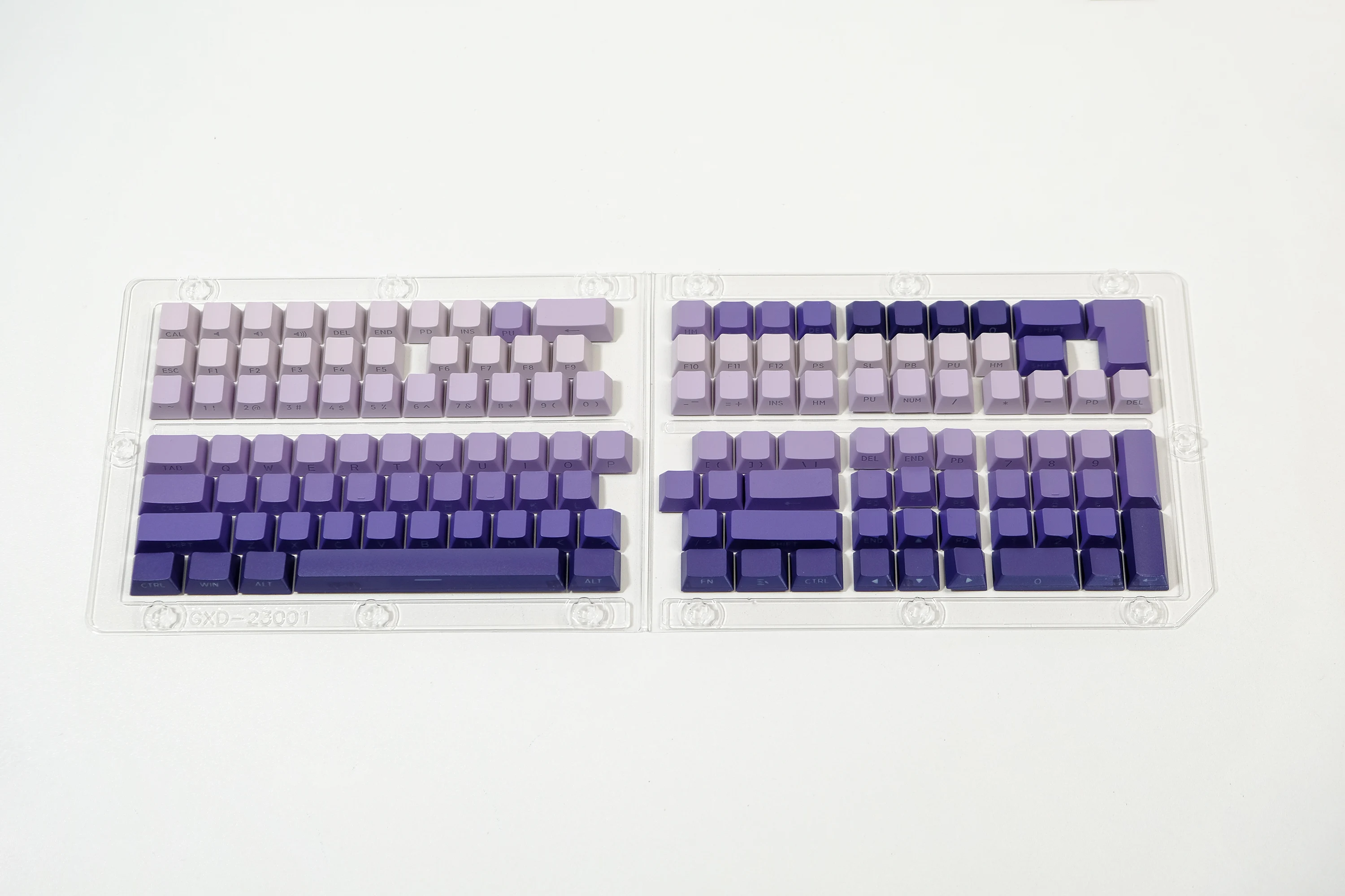 PBT Keycaps Side Print Keycap Set Double Shot Shine Through Custom Keycaps Cherry Profile For Mechanical Keyboard Keycap