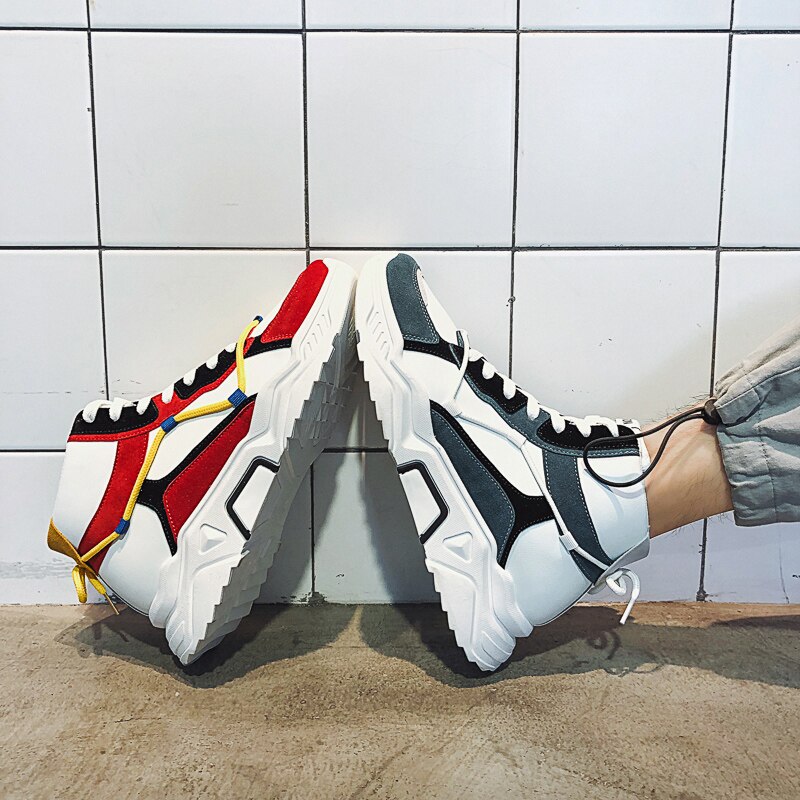 Skateboarding shoes man women high classic sneakers outdoor