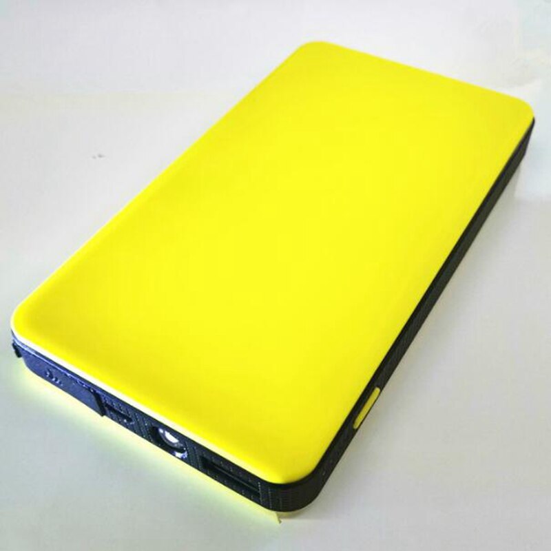 Mobiele Telefoon Opladen Auto Nood Starter 12V Batterij Mobiele Voeding Met Auto Rescue Starter 10000 Mah Jump Starter: Rood