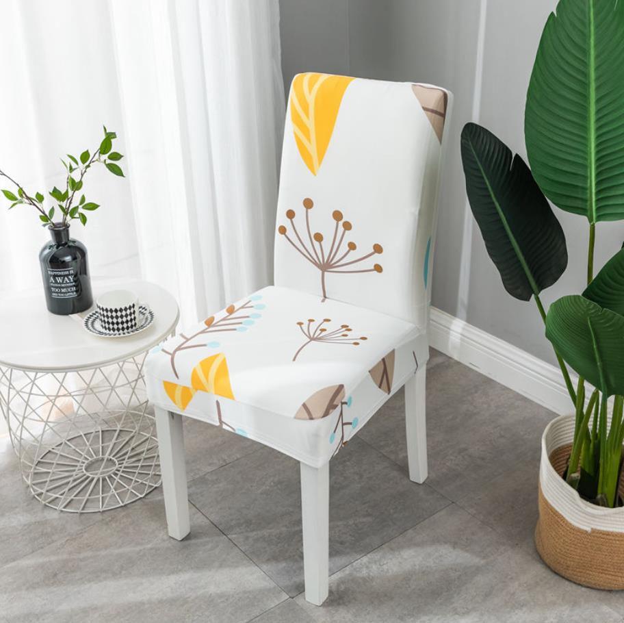 Stoelhoes hoes universele rugleuning hoes eettafel stoel stofhoes thuis eetkamerstoel kussen doek kunstwerk hoes  e11291: 9