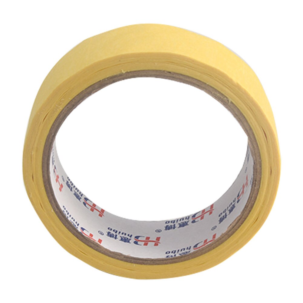 8/10/12/18/30Mm Masking Tape Model Verf Spray Geel Afplakband Temperatuur Automotive verf Masking Decoratie