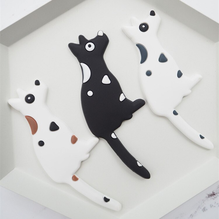 Imanes de nevera con dibujos de animales para cocina, gancho fuerte magnético de PVC, con forma de cadena, cola flexible, almacenamiento, 1 unidad