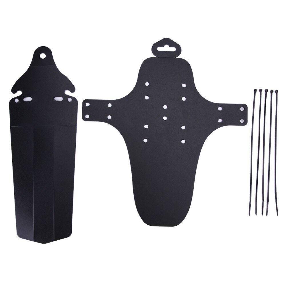 MTB Mudguard Bike Front Back Mud Guard Fender Slim Fork Fender Black bicycle fender bicycle maintenance