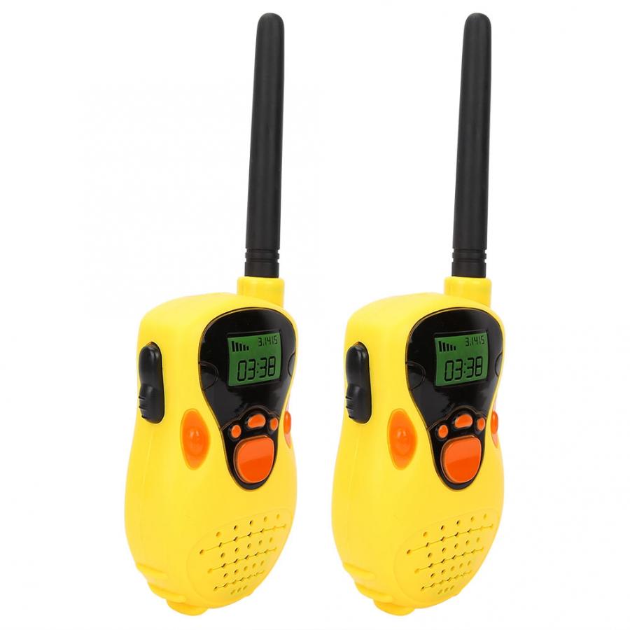 2 Stuks Mini 80-100M Kids Walkie Talkies Speelgoed Elektronische Radio Transceiver Voice Call Walkie-Talkie Outdoor draagbare Communicator