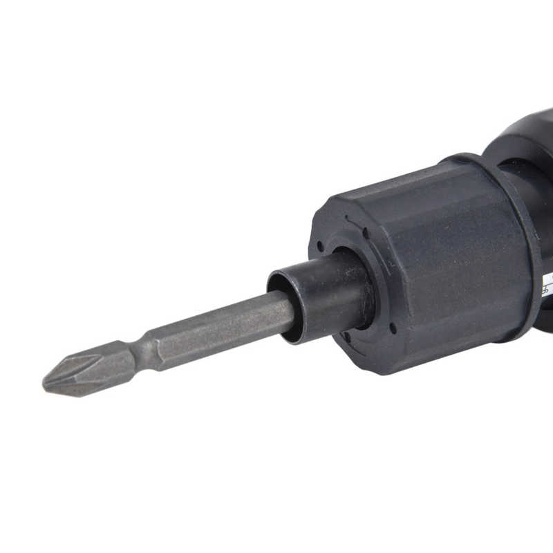 Electric Screwdriver High Torsion Straight Handle Hex Power Screw Driver with Bit EU Plug 220V